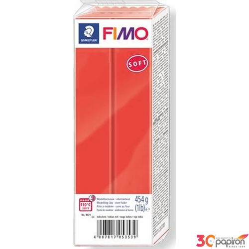 Gyurma égethető Fimo 454 g égethető, Fimo indián piros
