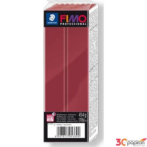 Gyurma égethető Fimo 454g égethető, Fimo bordó FM804123