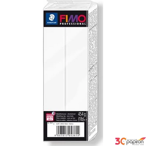 Gyurma égethető Fimo 454g égethető, Fimo fehér FM80410