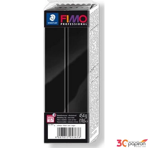 Gyurma égethető Fimo 454g égethető, Fimo fekete FM80419