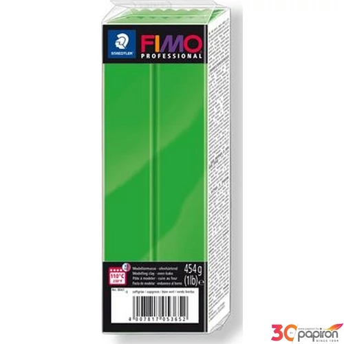 Gyurma égethető Fimo 454g égethető, Fimo fűzöld FM80415