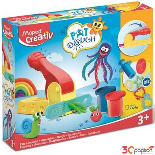Gyurma készlet Maped 16 darabos, MAPED CREATIV,Pat Dough IMAC907214