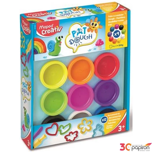 Gyurma készlet Maped 21 darabos, MAPED CREATIV, Pat Dough IMAC907201