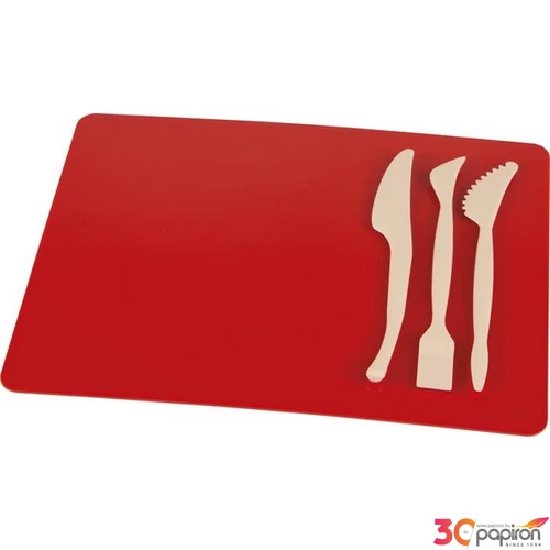 Gyurmaformázó szett PANTAPLAST 180x250mm-es tábla + 3 formázókés Iskolaszerek Panta Plast 0439-0003-99