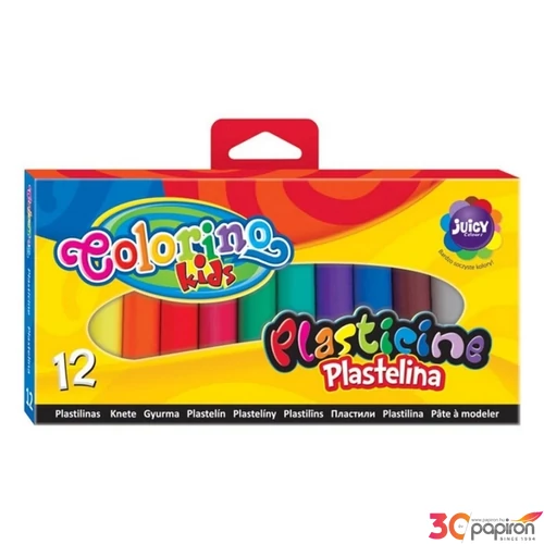Gyurmakészlet Colorino 12db-os színes