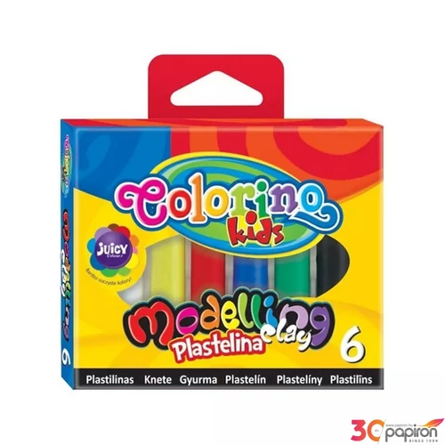 Gyurmakészlet Colorino 6db-os színes