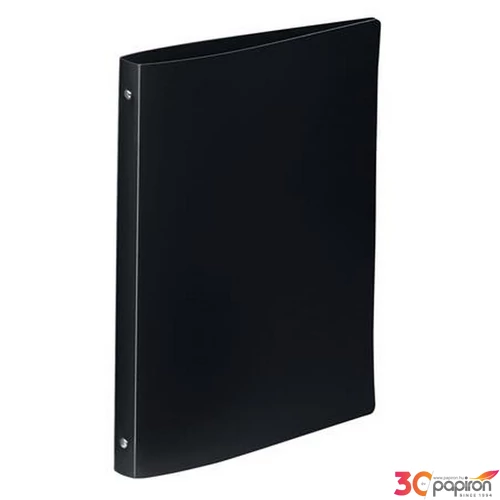 Gyűrűskönyv 4gy VIQUEL Standard 25mm A4 PP fekete Iratrendezés VIQUEL 020905-08