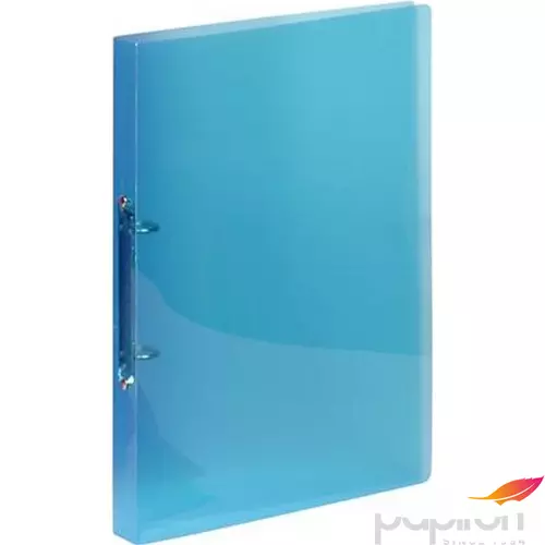 Gyűrűskönyv A4 2gy. 20mm,Viquel PP,Propyglass, kék