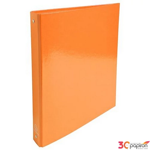 Gyűrűskönyv A4 4 gyűrű, 40 mm, karton, EXACOMPTA Iderama, narancs