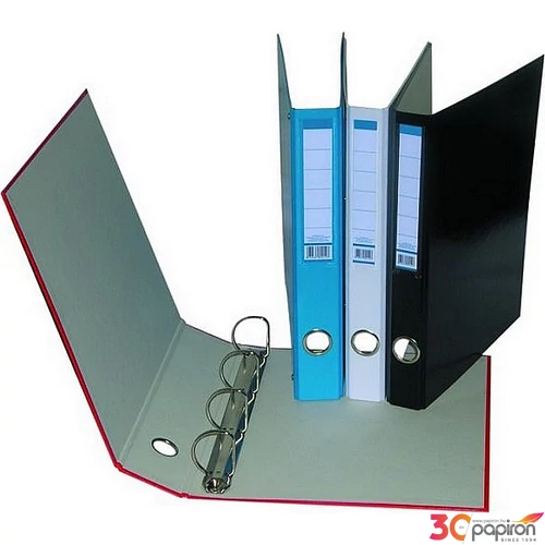 Gyűrűskönyv A/4 4D gyűrűs 5cm-es piros