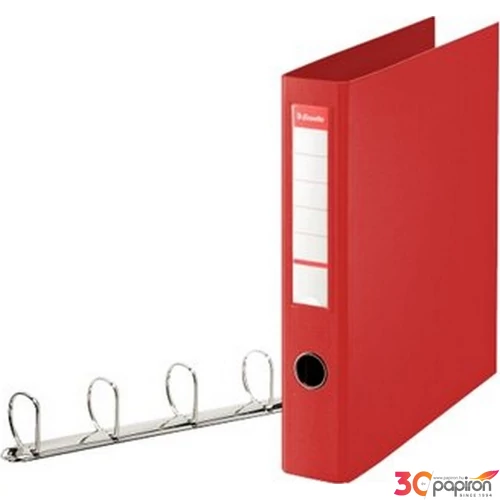 Gyűrűskönyv Esselte JUMBO A4 58mm piros Esselte