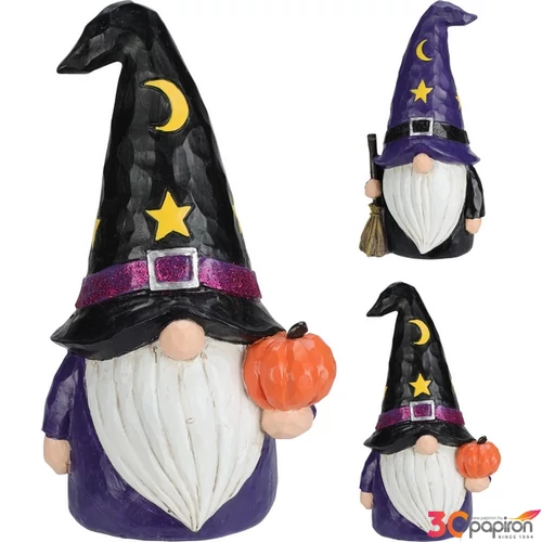 Halloween dekor manó '23 20cm, 2 féle kpm