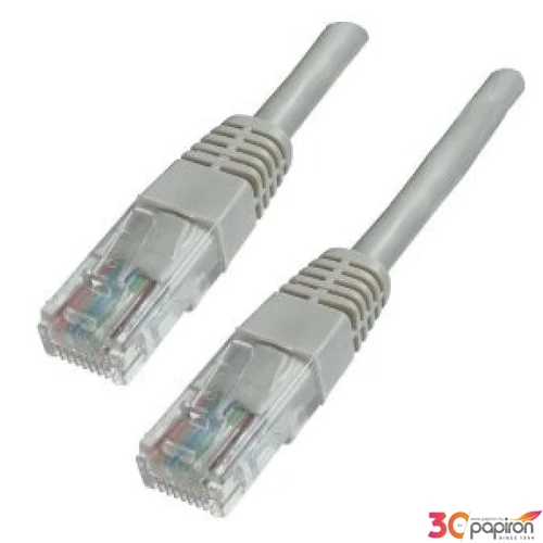 Hálózati kábe U/UTP CAT6 20m EQUIP bézs