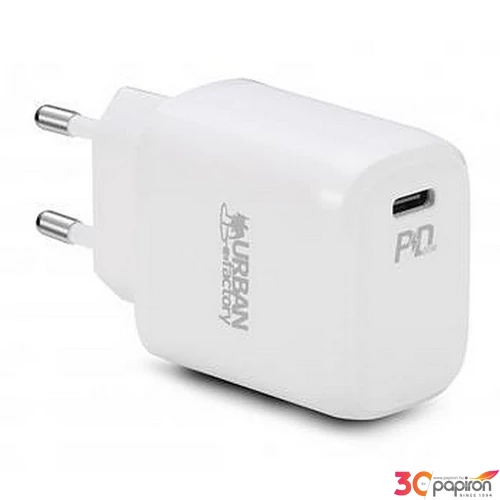 Hálózati töltő 1xUSB-C (PD) 20W URBAN FACTORY