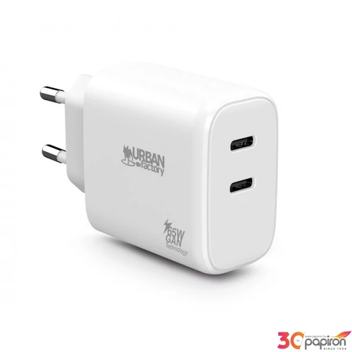 Hálózati töltő 2xUSB-C (20W+45W) URBAN FACTORY