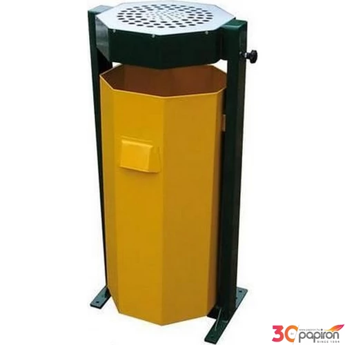 Hamutartós fém hulladéktároló 80l-es
