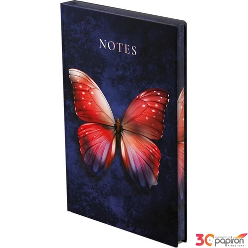 Határidőnapló 2026 N168 B5 Notes Butterfly Red Toptimer 2026 kollekció!