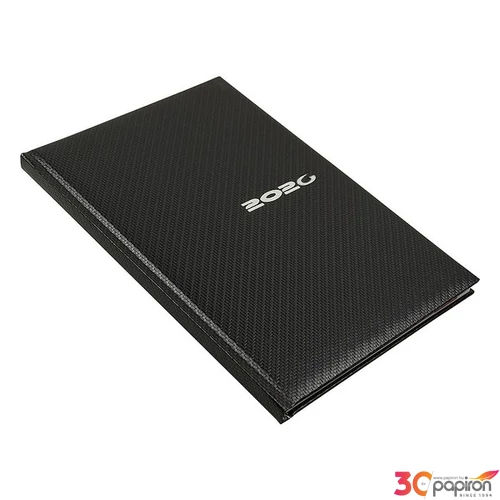 Határidőnapló B/5 2026 heti 5611-81 CARBON acél Realsystem 2026 kollekció!
