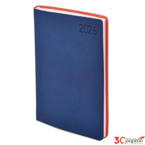 Határidőnapló B5 2026 M011 B5 Heti Kék-Narancs Toptimer 2026 kollekció!