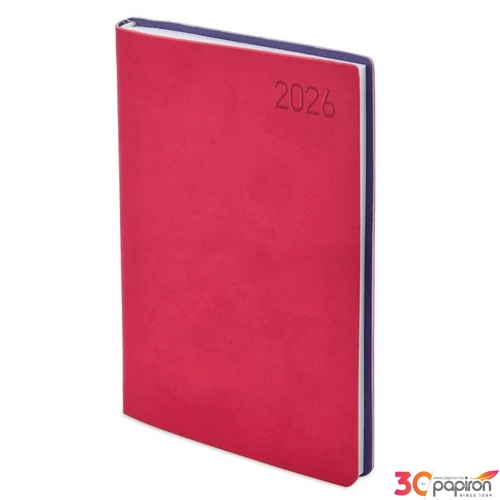 Határidőnapló B5 2026 M011 B5 Heti Rózsa-Lila Toptimer 2026 kollekció!