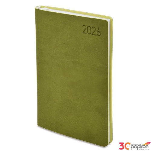 Határidőnapló B5 2026 M011 B5 Heti Zöld-Zöld Toptimer 2026 kollekció!