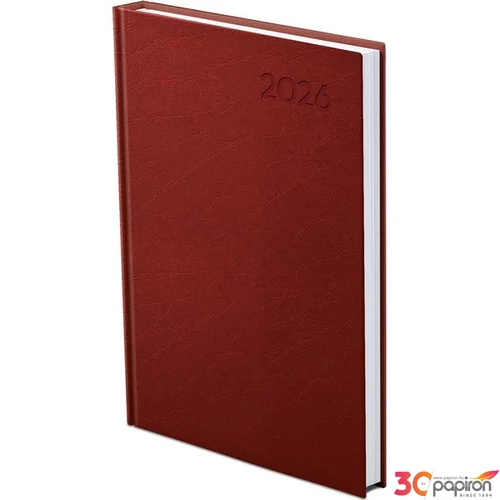 Határidőnapló Economic 2026 E011 B5 Heti Bordó Toptaimer 2026 kollekció!