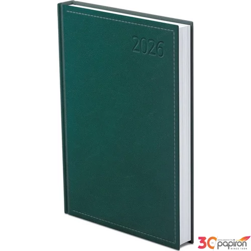 Határidőnapló Traditional 2026 T021 A5 Napi Zöld Toptaimer 2026 kollekció!