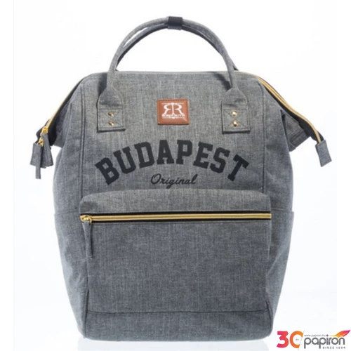 Hátitáska UNISEX BUDAPEST FELIRATOS Gorán-C Magyaros termék
