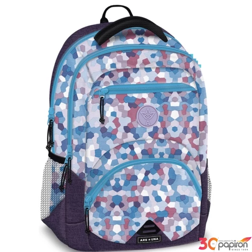 Ars Una ergonómikus hátizsák 2 27L Caleidoscope Blue 21' 55830812 prémium 3év garancia