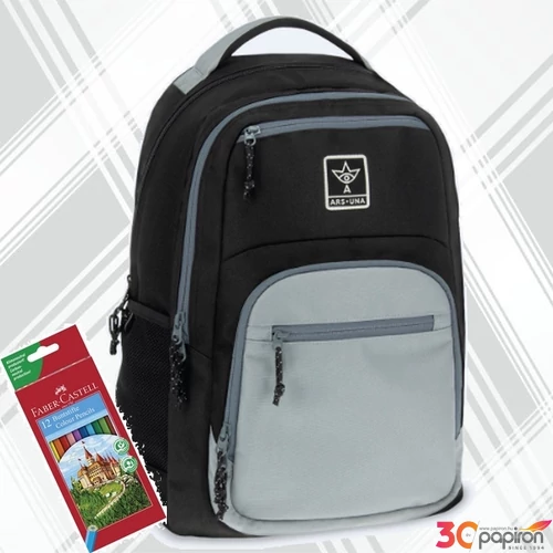 Ars Una hátizsák 24'' AU-5 28L Ash (5370) 55003704 Praktikus kamaszoknak zsebbel l