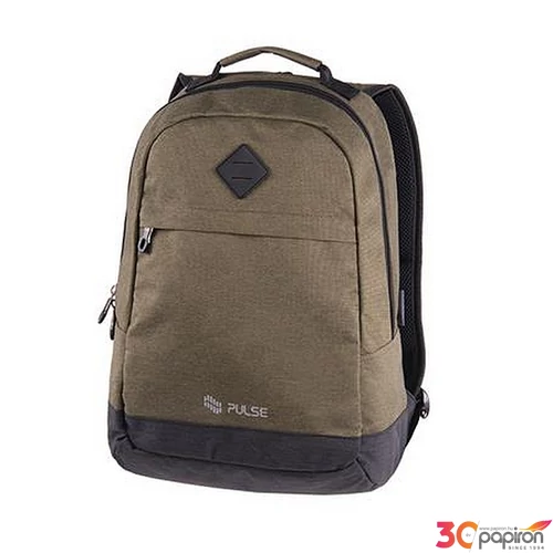 Hátizsák Pulse notebook tartóval Bicolor Olive, zöld Technológiai kiegészítők