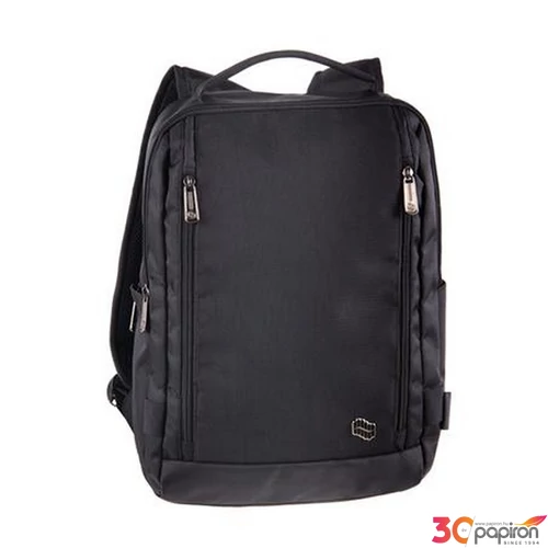 Hátizsák Pulse notebook tartóval Virgo, fekete PLS122225