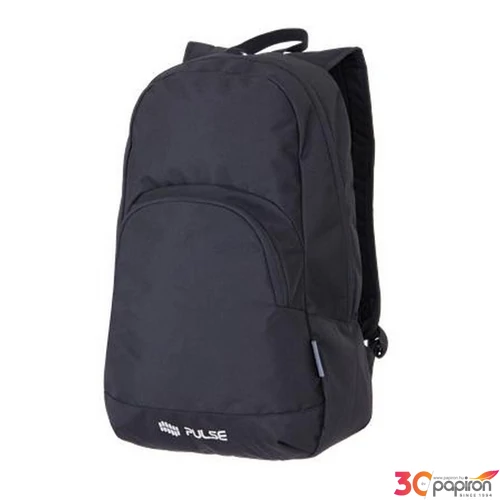 Hátizsák Pulse ergonómikus Solo Black fekete Iskolaszerek Pulse 121221