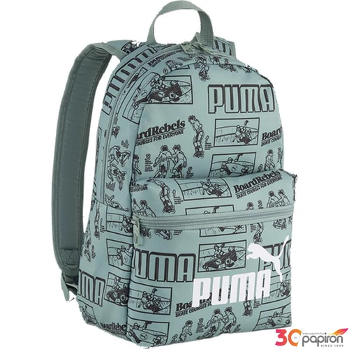 Hátizsák Puma 25 Kicsi 9132401 Zöld-Mintás 
