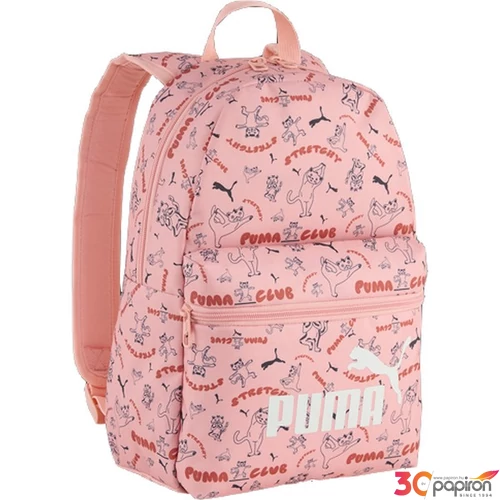 Hátizsák Puma 25 Kicsi 9132402 Rózsaszín-Mintás