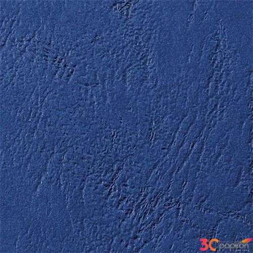 Hátlap A4 250g bőr mintázat GBC LeatherGrain kék