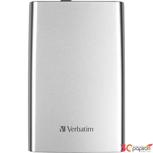 HDD merevlemez 2,5 Verbatim 1TB USB 3.0 ezüst 1TB, USB 3.0, VERBATIM, ezüst