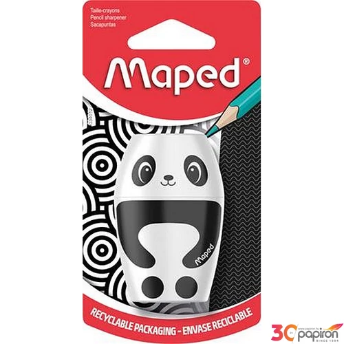 Hegyező 1lyukú Maped tartályos Shakky Fancy panda és pingvin Egylyukú hegyezők