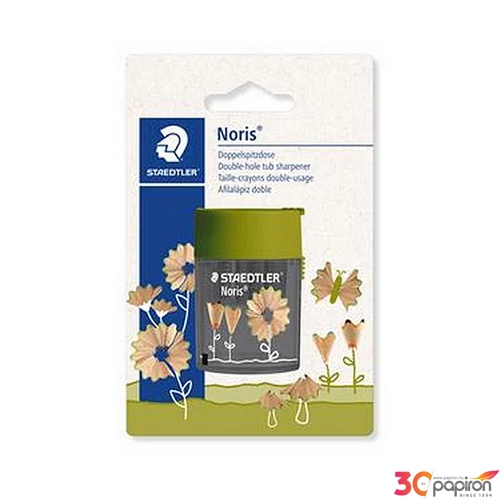 Hegyező 2lyukú Staedtler tartályos, 512, virágok