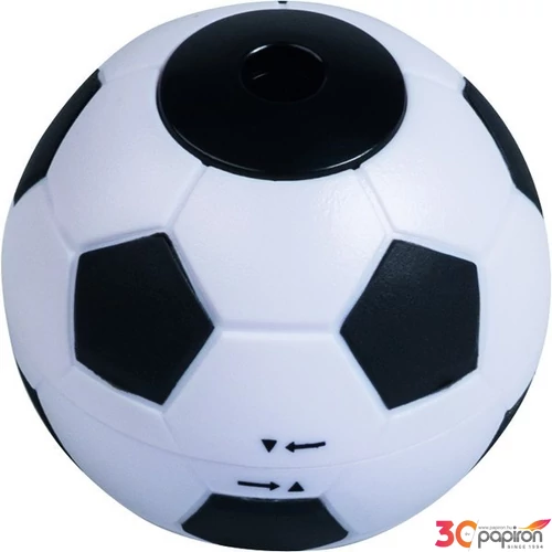 Hegyező BRUNNEN 1 lyukú fém, tartályos (5,6cm)  Football 