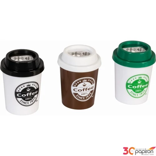 Hegyező BRUNNEN 2 lyukú Kávésbögre  "Coffee to go"  (12d 