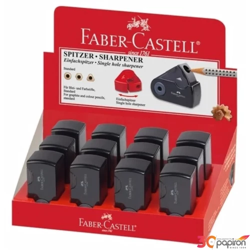 Faber-Castell hegyező Sleeve tartályos fekete prémium minőségű termék 182710