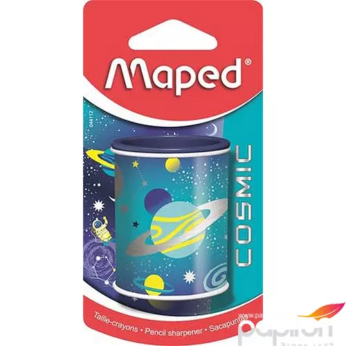 Hegyező 2lyukú Maped Cosmic tartályos fém vegyes színek Írószerek Maped 030210