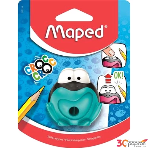 Hegyező 1lyukú Maped Croc Croc Innovation béka tartályos Írószerek Maped 17610