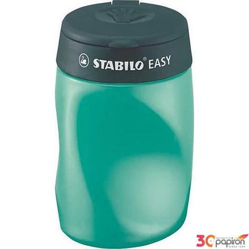 Hegyező 3lyukú Stabilo Easy tartályos balkezes olajzöld Írószerek Stabilo 4501/2