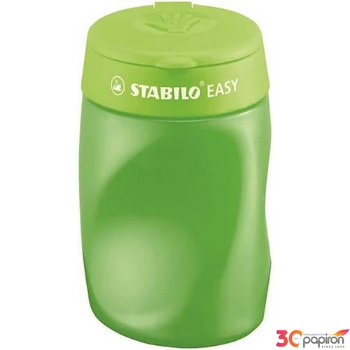 Hegyező 3lyukú Stabilo Easy tartályos jobbkezes zöld Írószerek Stabilo 4502/1