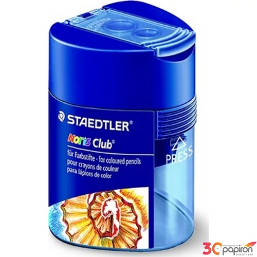 Hegyező 2lyukú Staedtler NorisClub tartályos sötétkék Írószerek Staedler 512 002