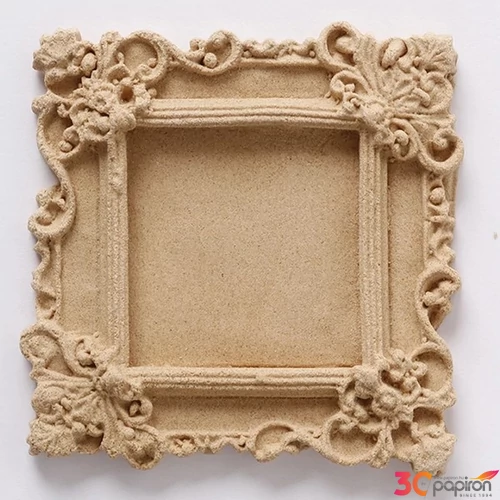 Hőre lágyuló fa Képkeret négyzet 5 x 5 cm