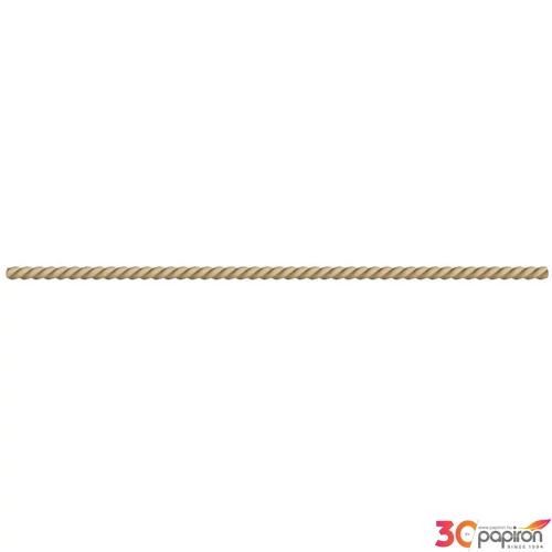 Hőre lágyuló fa sűrűn csavart csík 1,1 x 100 cm MD 0511