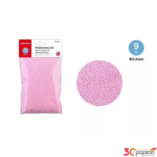 Hungarocel golyók rózsaszín 2-3mm 9g 25